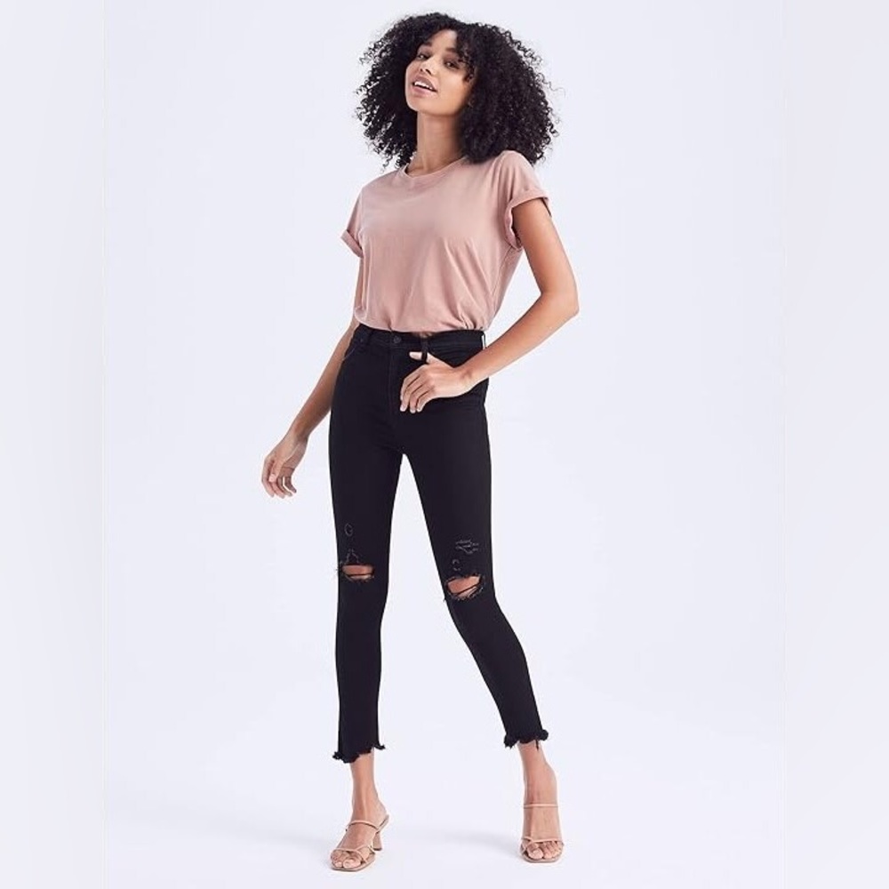 Abercrombie & Fitch The Super Skinny Ankle High Rise